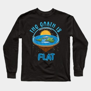 The Earth Is Flat Long Sleeve T-Shirt